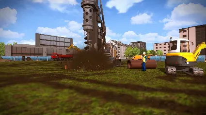 ⭐ Construction Simulator 2015 - Liebherr LB 28 DLC Stea