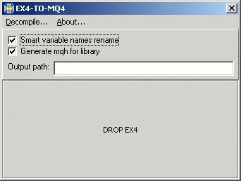 Декомпиляция EX4 в MQ4 (EX4 to MQ4 decompiler)