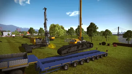 ⭐ Construction Simulator 2015 - Liebherr LR 1300 DLC St
