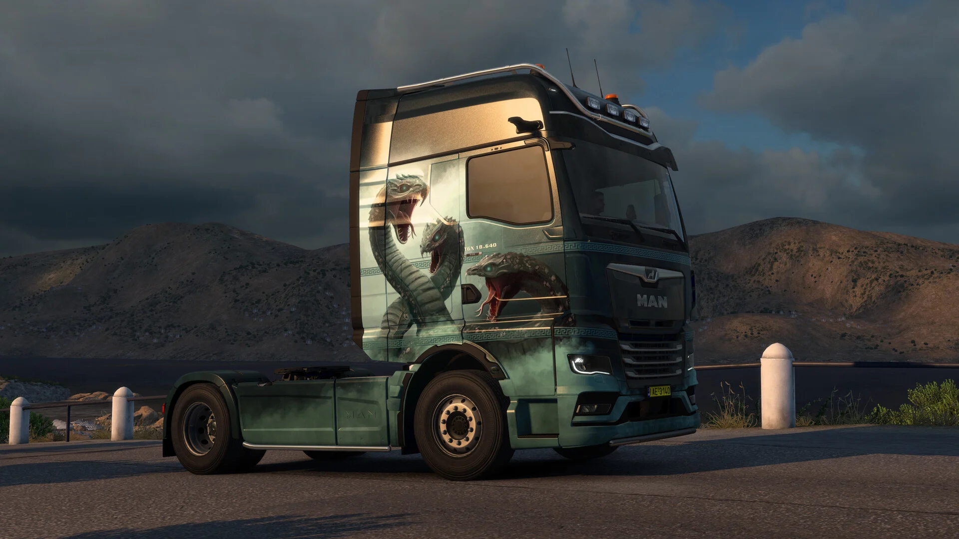 Euro Truck Simulator 2 - Greek Mythology Pack STEAM РФ