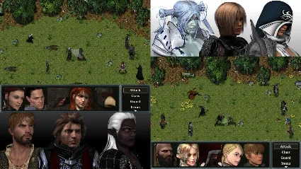 ⭐ RPG Maker VX Ace - High Fantasy Main Party Pack 1 Ste