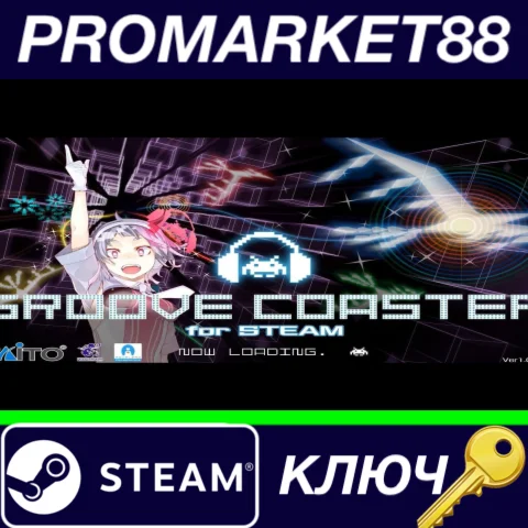 ⭐ Groove Coaster Steam КЛЮЧ  GLOBAL