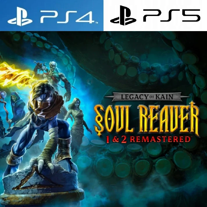 Soul Reaver 1&2 Remastered PS4|PS5 P3 Rent from 15 days