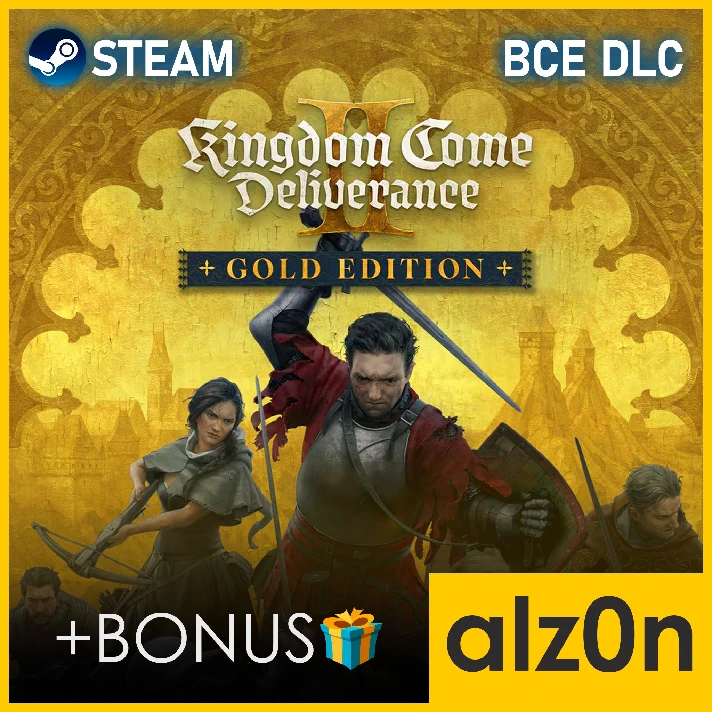 🟥Kingdom Come Deliverance II Gold Ed. [ALL DLC]🧿STEAM