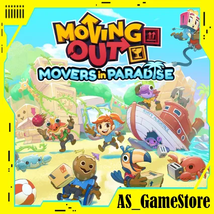 ⚫ ️Moving Out - Movers in Paradise | Epic Games EGS