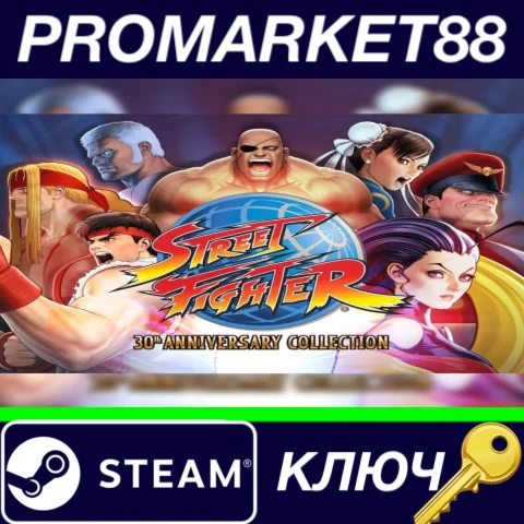 ⭐ Street Fighter 30th Anniversary Collection EU Steam К