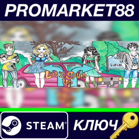 ⭐Let's Split Up (A Visual Novel) Steam КЛЮЧ GLOBAL