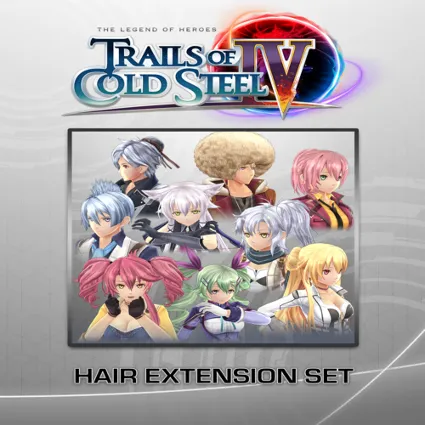 🔴 Trails of Cold Steel IV - Hair Extension Set ✅ EGS D