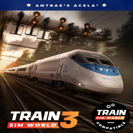 🔴 Train Sim World® 4 Compatible: Amtrak's Acela® ✅ EGS