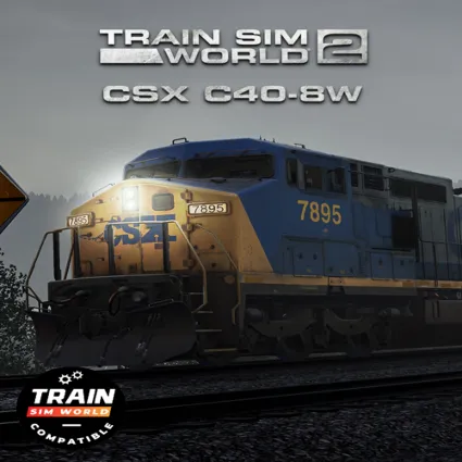 🔴 Train Sim World® 4 Compatible: CSX C40 - 8W ✅ EGS DL