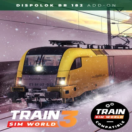 🔴 Train Sim World® 4 Compatible: Dispolok BR 182 ✅ EGS