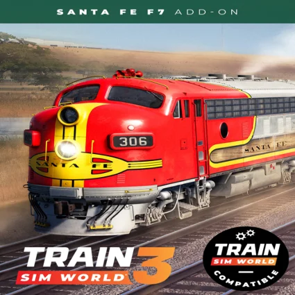 🔴 Train Sim World® 4 Compatible: Santa Fe F7 ✅ EGS DLC