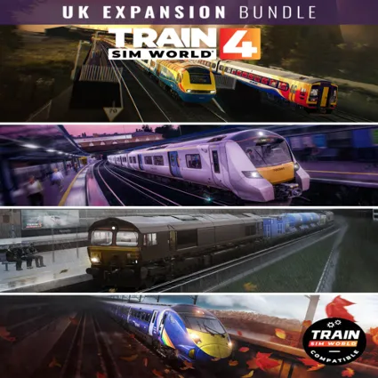 🔴 Train Sim World® 4: UK Expansion Bundle ✅ EGS DLC 🔴