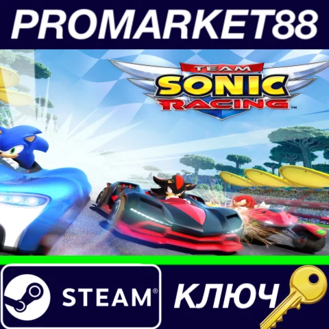 ⭐ Team Sonic Racing EU Steam КЛЮЧ  ЕВРОПА