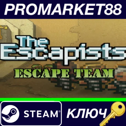 ⭐The Escapists - Escape Team DLC EU Steam КЛЮЧ ЕВРОПА