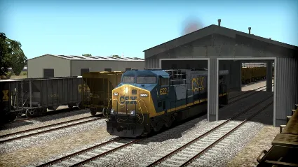 ⭐ Train Simulator: CSX AC6000CW Loco Add-On DLC Steam К