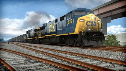 ⭐ Train Simulator: CSX AC6000CW Loco Add-On DLC Steam К