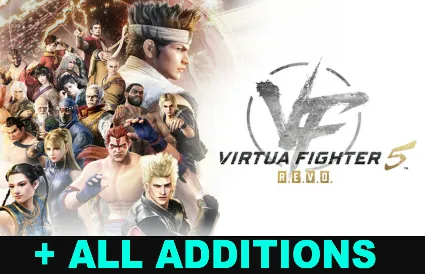 VIRTUA FIGHTER 5 R.E.V.O.・ВСЕ ДОПОЛНЕНИЯ.・STEAM・90 ДНЕЙ