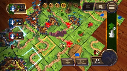 ⭐ Carcassonne - The Princess  The Dragon DLC Steam КЛЮ