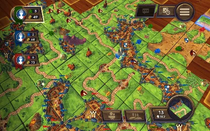 ⭐ Carcassonne - The Princess  The Dragon DLC Steam КЛЮ