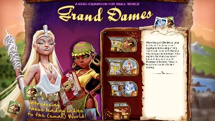 ⭐ Small World - Grand Dames DLC Steam КЛЮЧ 🔑 GLOBAL