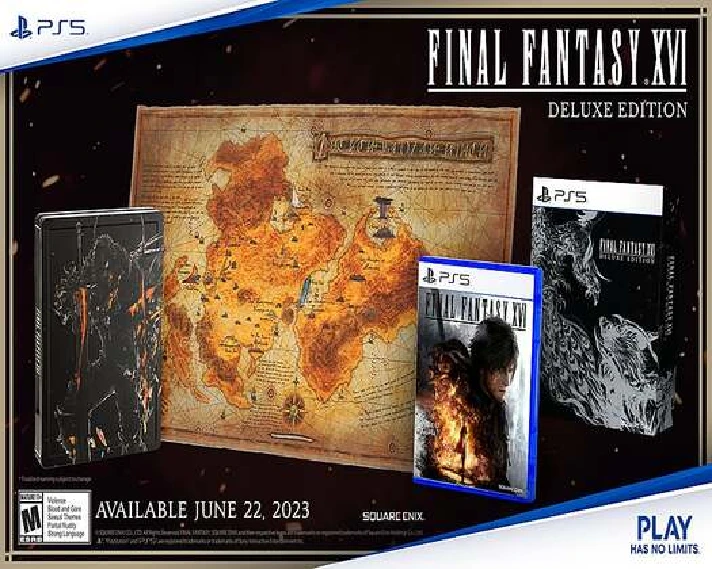 🎮 🎮FINAL FANTASY XVI DİGİTAL DELUXE  P2-P3 | PS5-PS4⭐