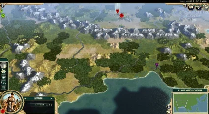 ⭐ Sid Meier's Civilization V - Scrambled Continents Map