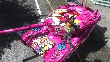 ⭐ EARTH DEFENSE FORCE 4.1 - Gigantus DCC-Gogo. Marking