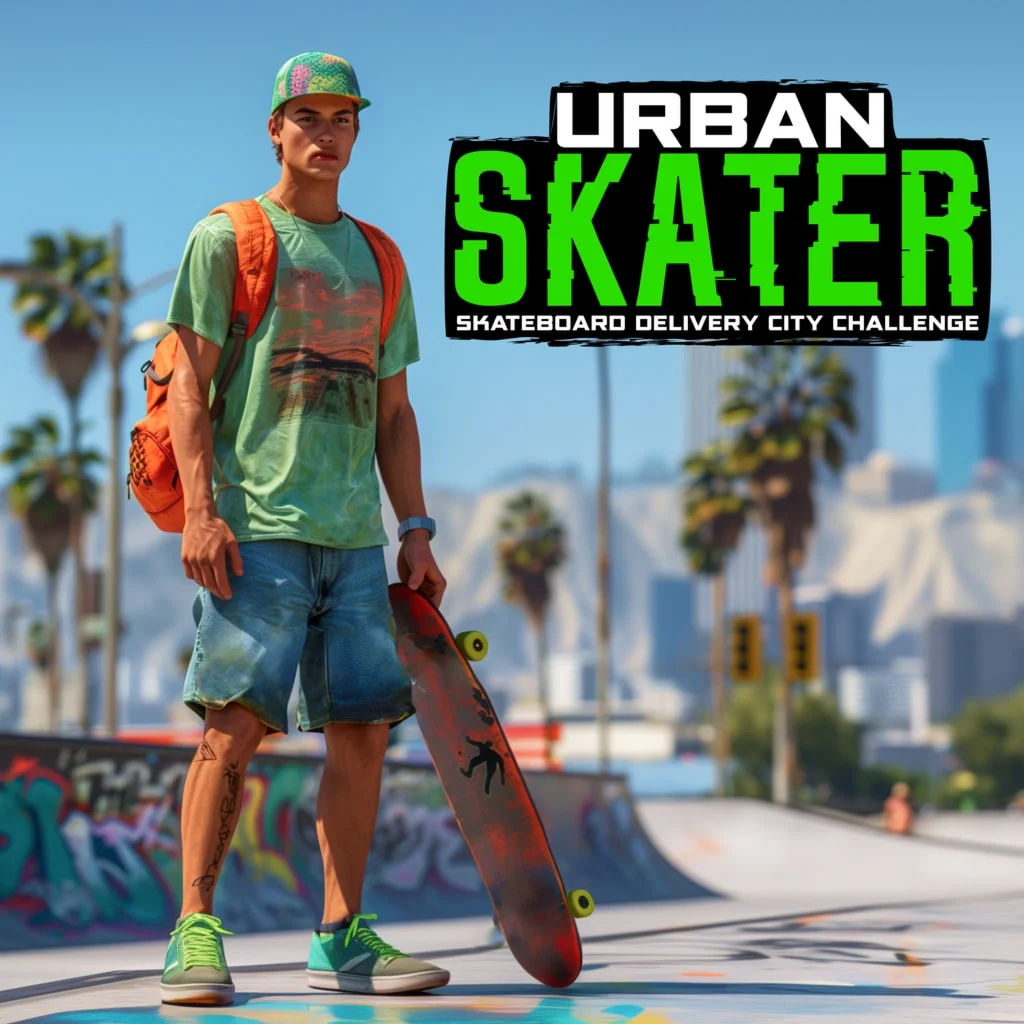 Urban Skater - Skateboard Delivery City Challenge PS4 &amp;