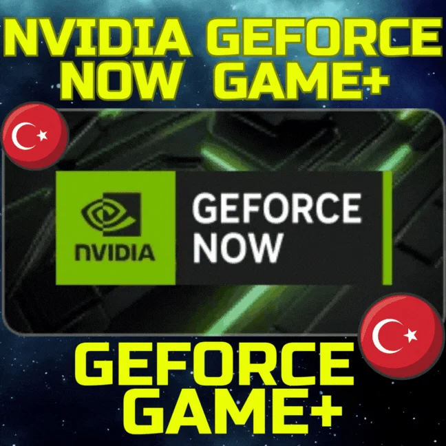 NVIDIA GeForce NOW GAME+ подписка код Турция TRY БЫСТРО