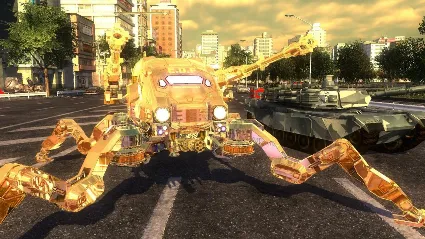 ⭐ EARTH DEFENSE FORCE 4.1 - Depth Crawler Gold Coat DLC
