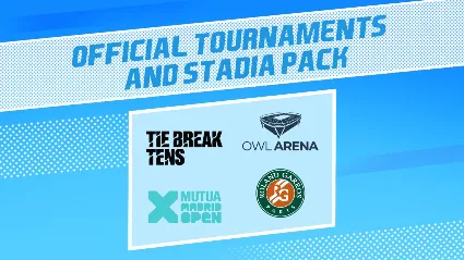 ⭐ Tennis World Tour 2 - Official Tournaments and Stadia