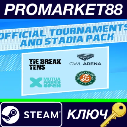 ⭐ Tennis World Tour 2 - Official Tournaments and Stadia