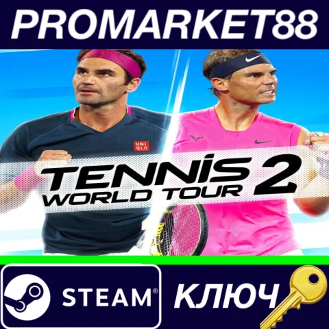 ⭐ Tennis World Tour 2 Steam КЛЮЧ  GLOBAL