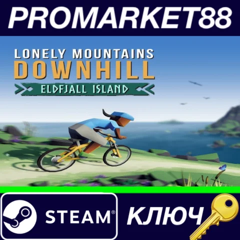 ⭐ Lonely Mountains: Downhill - Eldfjall Island DLC Stea