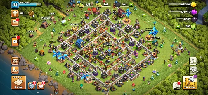 Clash Of Clans 12 TX, BH 9, 50/50/23/20/0, Description