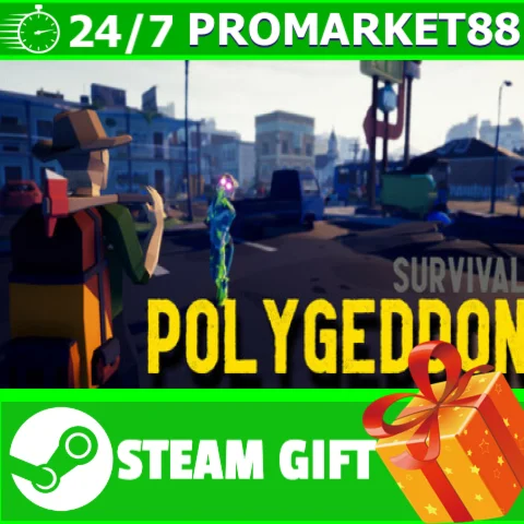 ⭐️ВСЕ СТРАНЫ+РОССИЯ⭐️ Polygeddon: Survive STEAM GIFT