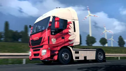 ⭐ Euro Truck Simulator 2 - Polish Paint Jobs DLC EU Ste