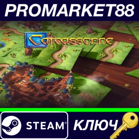 ⭐Carcassonne - Tiles & Tactics EU Steam КЛЮЧ ЕВРОПА