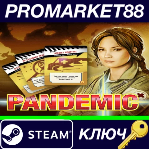 ⭐ Pandemic: On the Brink - Roles & Events DLC Steam КЛЮ