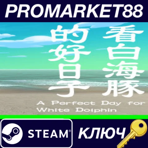 ⭐A Perfect Day for White Dolphin Steam КЛЮЧ GLOBAL