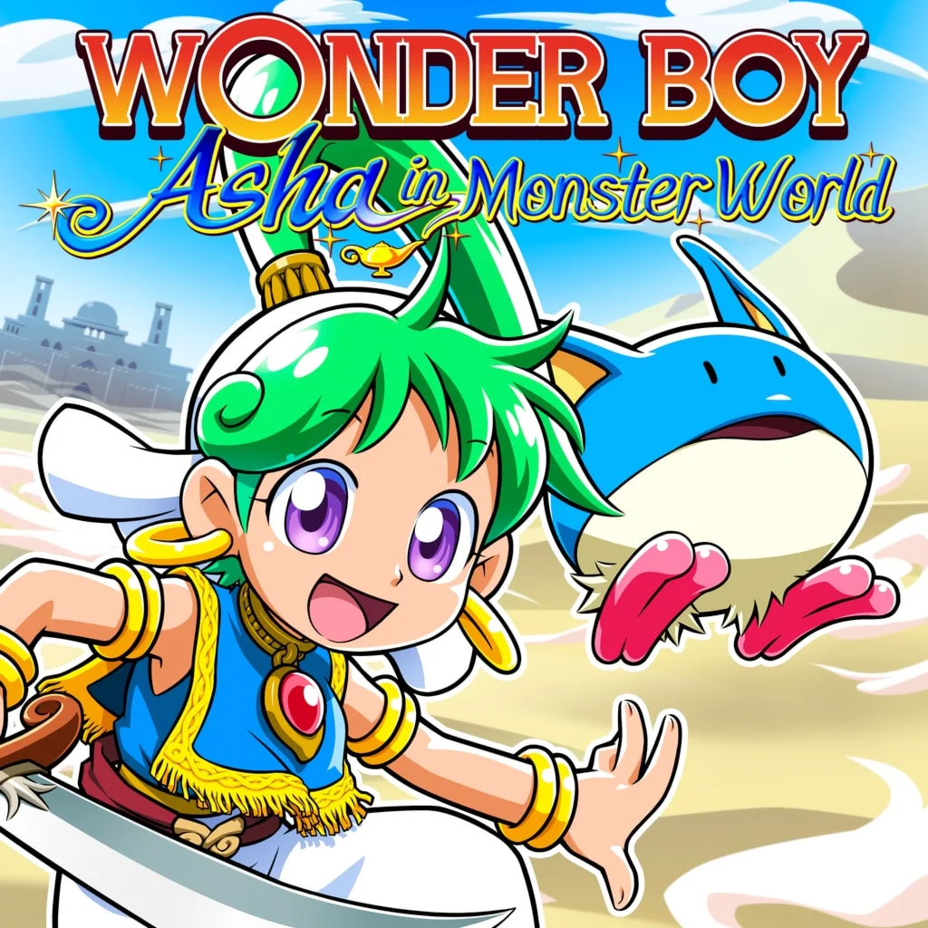 WONDER BOY ASHA in Monster World PS4 &amp; PS5