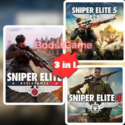 🔥 ・SNIPER ELITE 5・3 ЧАСТИ・STEAM GLOBAL ✅
