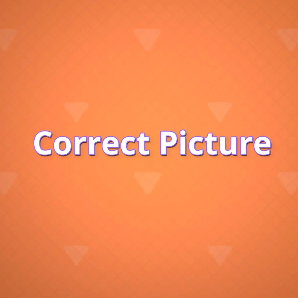 Correct Picture PS4 &amp; PS5