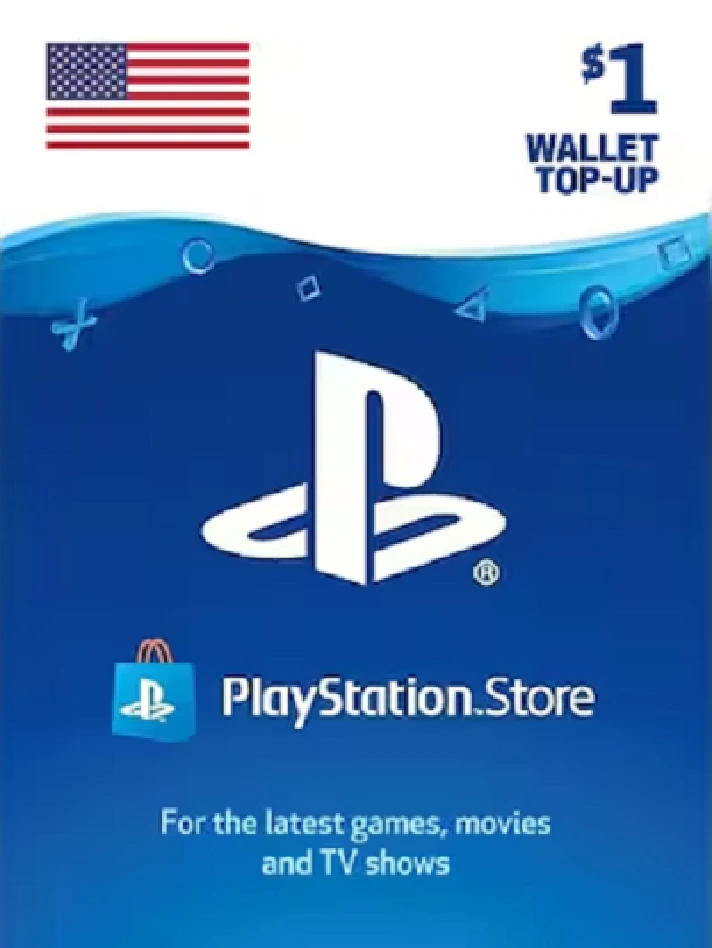 🔥PlayStation PSN $1 USD USA Top-up - Instant delivery