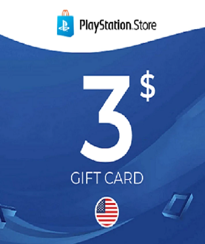 🔥PlayStation PSN $3 USD USA Top-up - Instant delivery