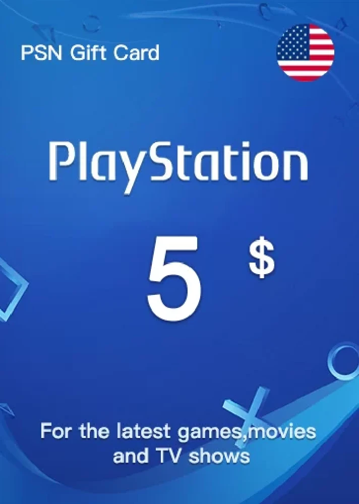 🔥PlayStation PSN $5 USD USA Top-up - Instant delivery