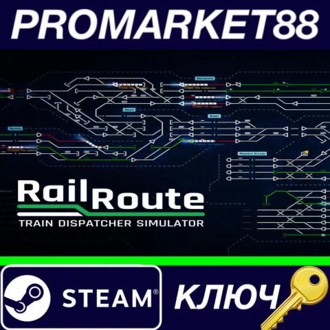 ⭐ Rail Route Steam КЛЮЧ  GLOBAL