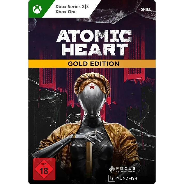 🟢🔥ATOMIC HEART - GOLD EDITION🌍 XBOX One/X|S KEY🎮✅