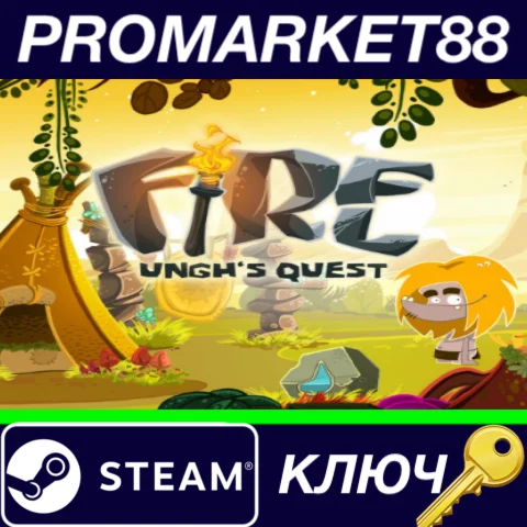 ⭐ Fire: Ungh’s Quest Steam КЛЮЧ  GLOBAL
